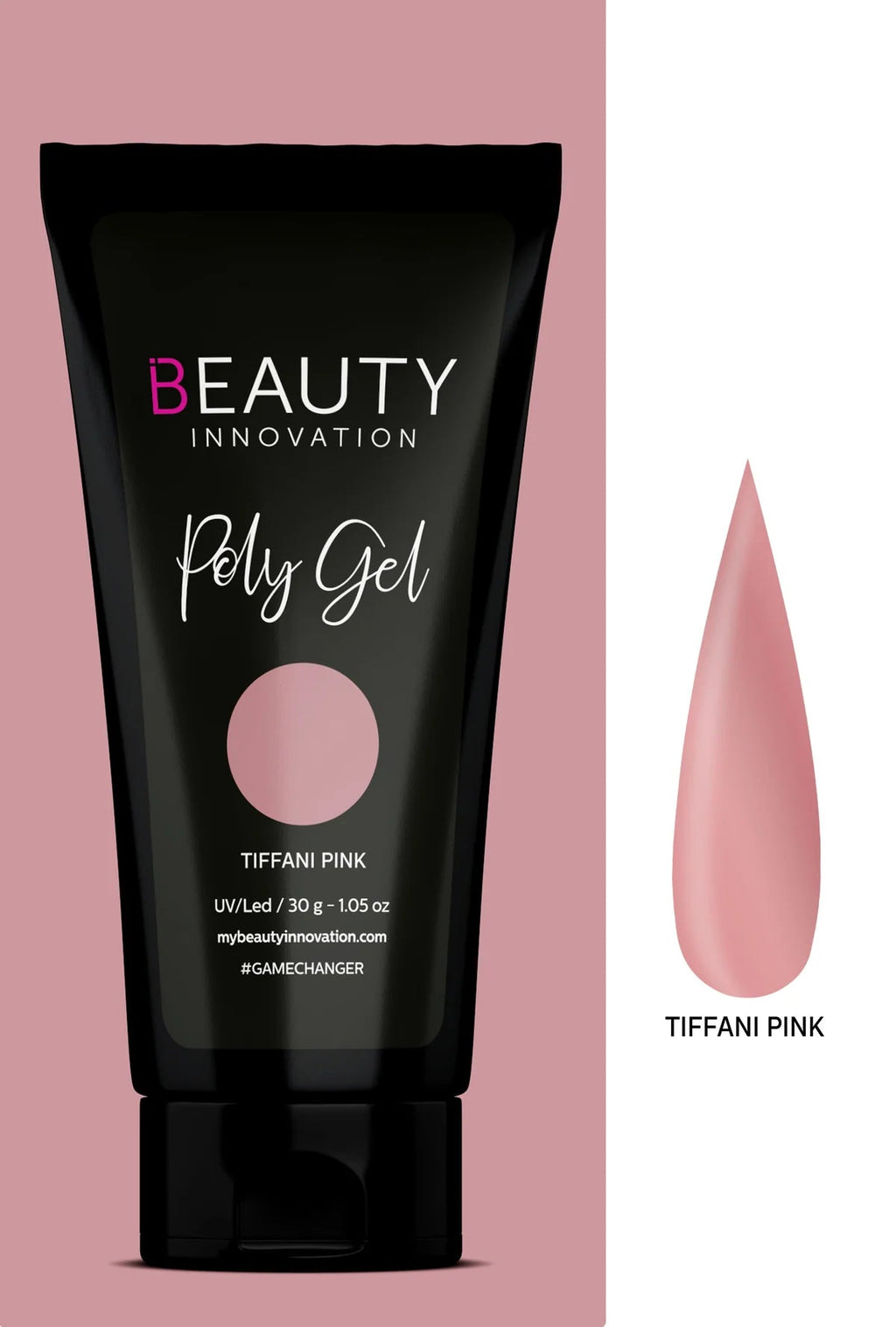 Poly Gel- Tiffani Pink - Cordoza Nail Supply