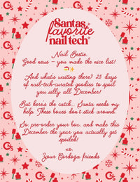 2025 Cordoza Christmas Nail Tech Advent Box - PRE ORDER - Cordoza Nail Supply