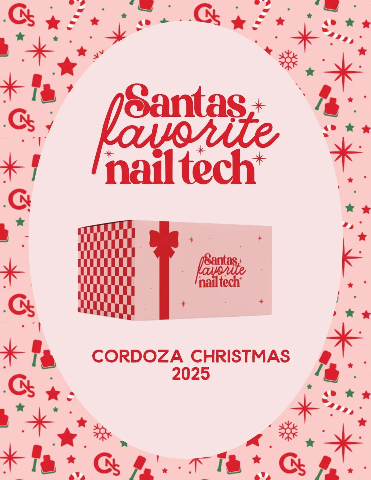 2025 Cordoza Christmas Nail Tech Advent Box - PRE ORDER - Cordoza Nail Supply