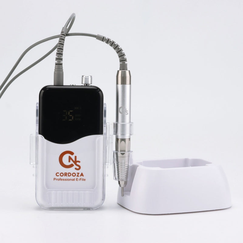 CNS Brushless Rechargeable Professional E-File 35k RPM w/ Stand