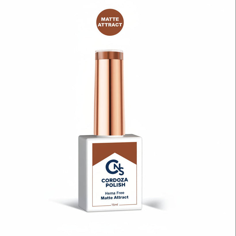 Matte Attract — Hema Free Matte Top Coat Gel 15ml | Attracts Pigment