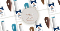 3pc Monthly Gel Polish Subscription - Cordoza Polish Set for Stunning Nails - Cordoza Nail Supply