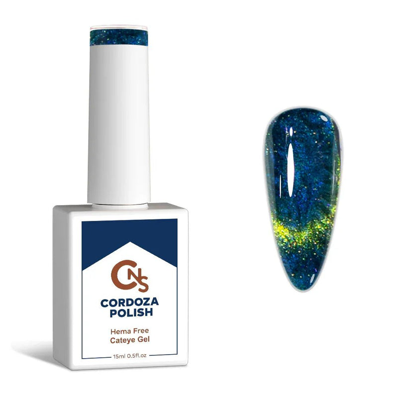 8 Second Ride - CNS Hema Free Cateye Gel Polish - Cordoza Nail Supply