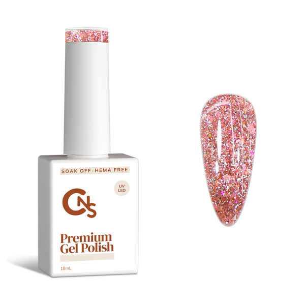 Bibbidi Bobbidi Barb - Glitter Gel Polish - Hema/TPO Free.