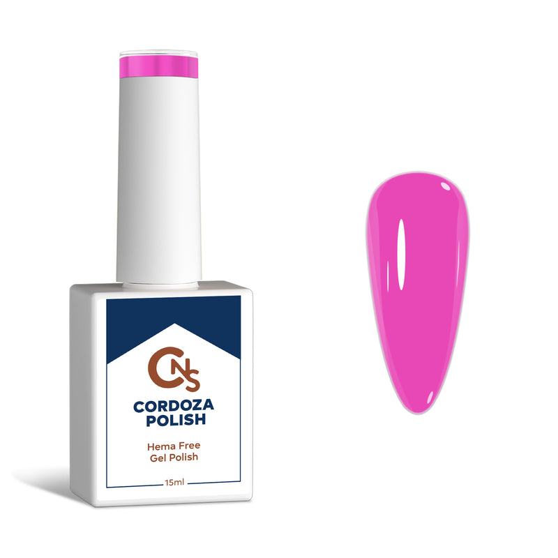 Bubbleyum Pink - CNS Hema Free Gel Polish.