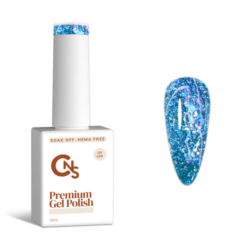 Crown Jewels - Glitter Gel Polish - Hema/TPO Free.