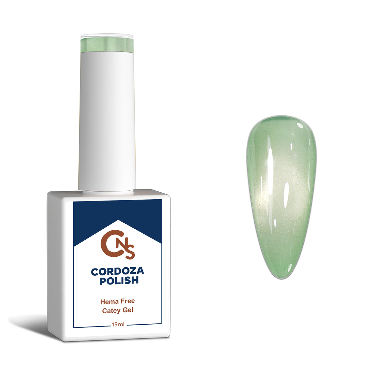 Ceylon Jade CNS Hema Free Cateye Gel Polish