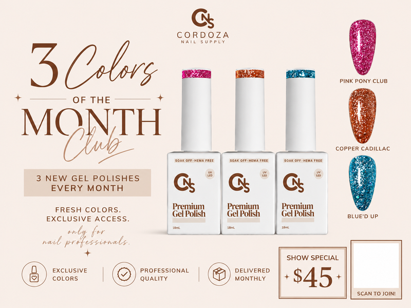 July Color of the Month Club - 3 Colors Show Special