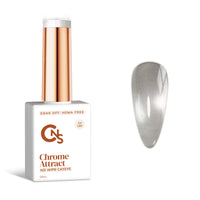 Clear Intentions - Chrome Attract Cateye Gel Polish Hema/TPO Free