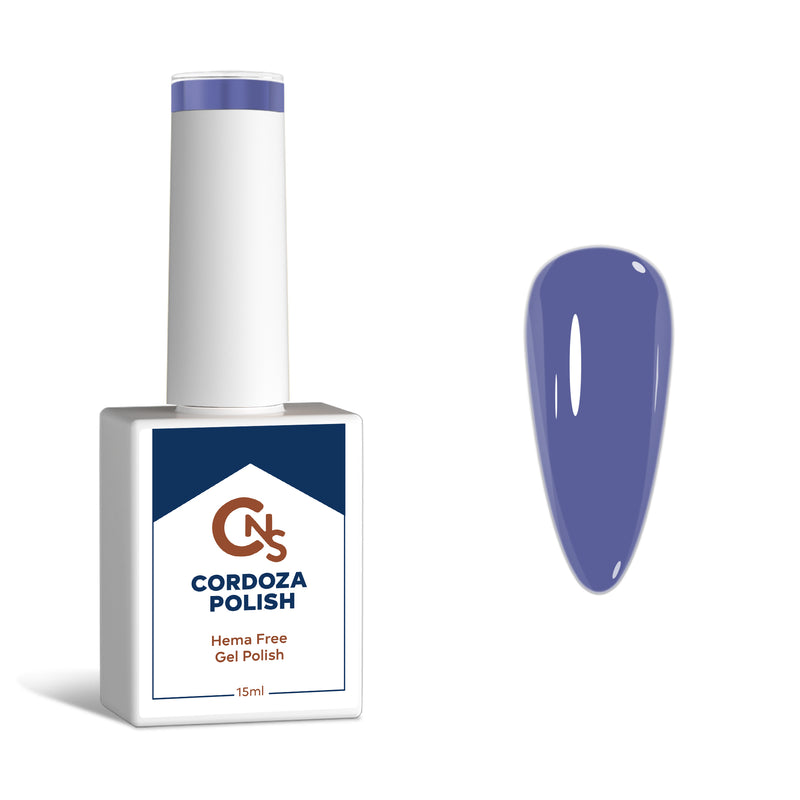 Cornflower Blurple - CNS Hema Free Gel Polish.