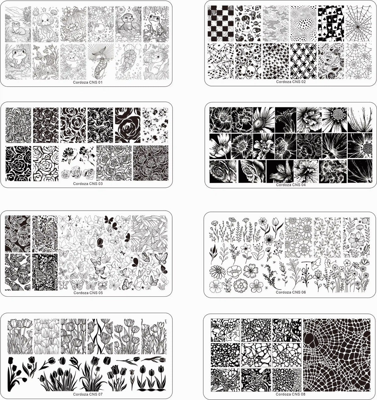 CNS 8pc Stamping Plate Bundle