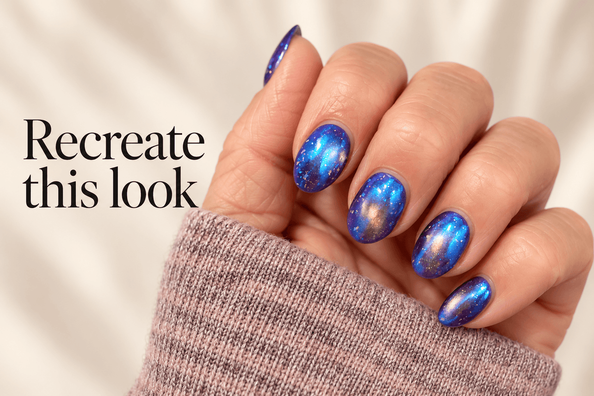 Grape Minds Think Alike Chrome Cateye Gel Polish, HEMA/TPO Free