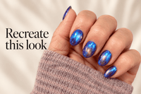 Grape Minds Think Alike Chrome Cateye Gel Polish, HEMA/TPO Free