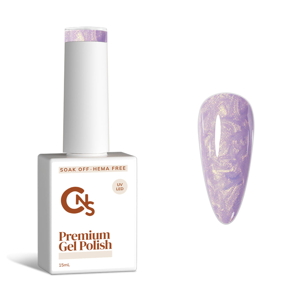 Day Dreamer - Pearl Gel Polish - Hema/TPO Free.