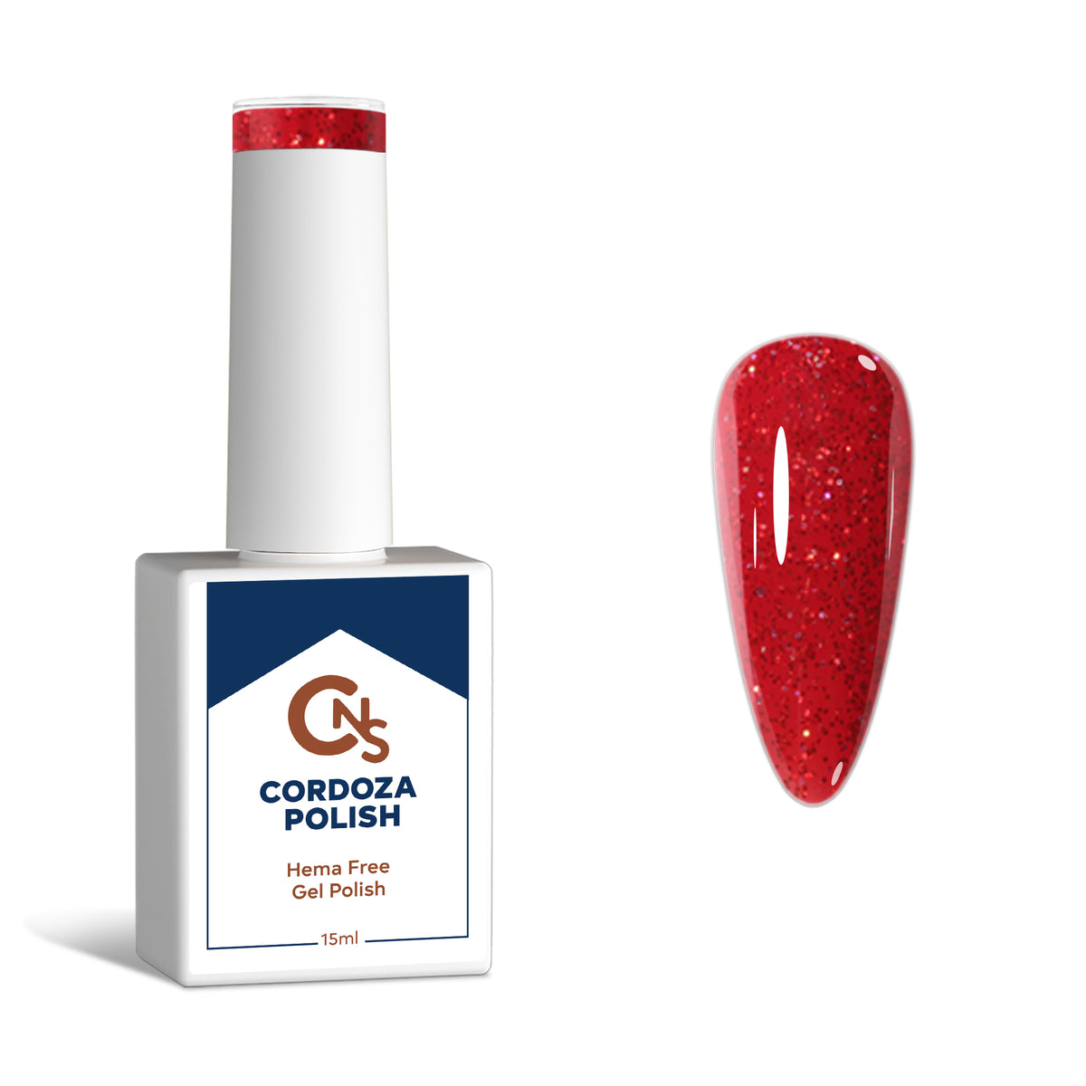 Exes & Ohhs - CNS Hema Free Glitter Gel Polish.
