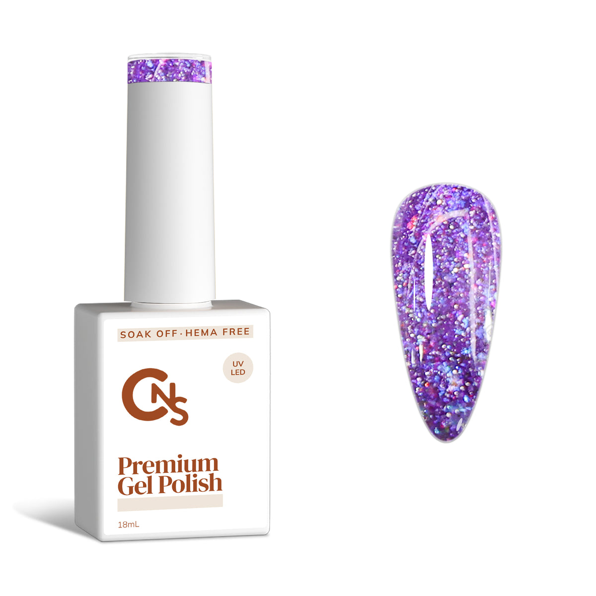Fairy Dust Fund - Glitter Gel Polish - Hema/TPO Free.