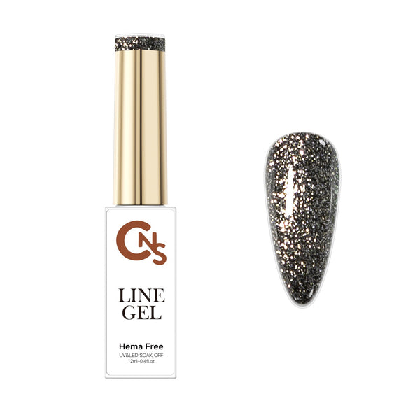 CNS Metallic Sparkle Gel Liners – 12pc Set
