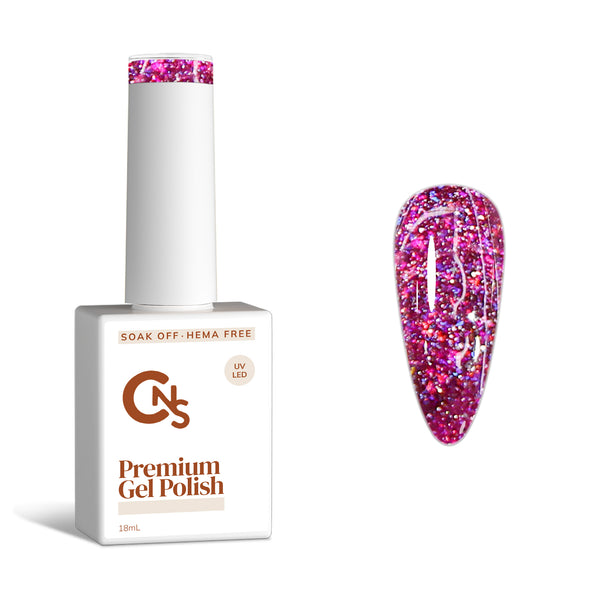 Fran-tasy - Glitter Gel Polish - Hema/TPO Free.