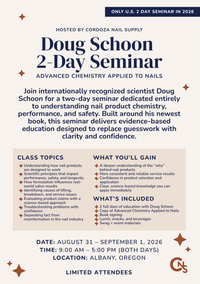 Doug Schoon 2 Day Seminar • August 31 to September 1, 2026 • Albany, Oregon