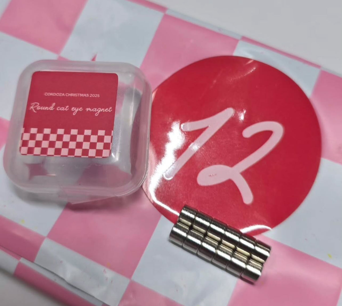 DAY 12 GIFT - 12pc MINI MAGNET SET - CC EXTRA'S