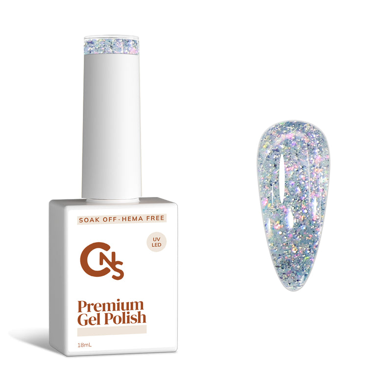 Glitter Godmother - Glitter Gel Polish - Hema/TPO Free.