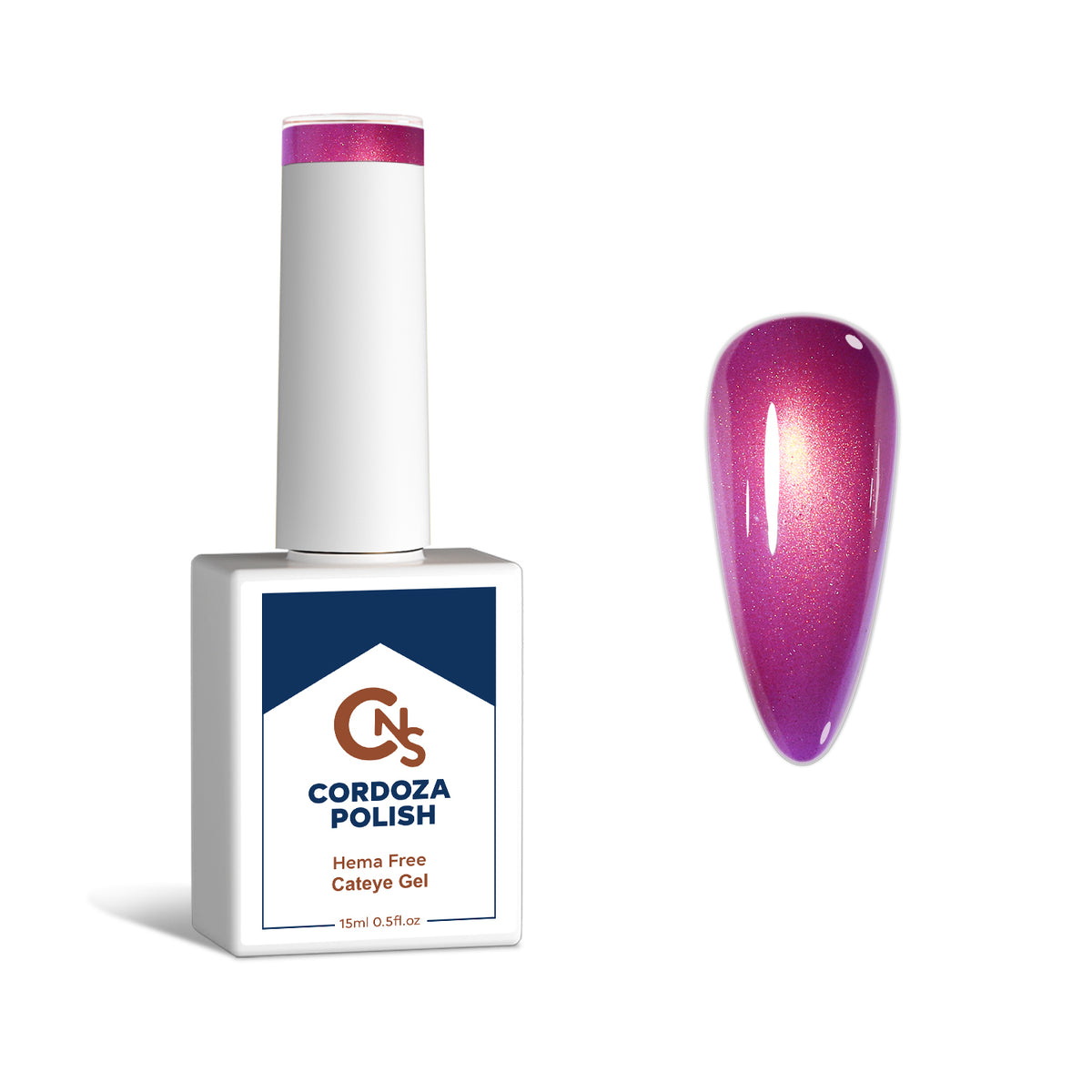Gate Keeper 🐂 - CNS Hema Free Cateye Gel Polish