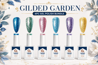 Gilded Garden Platinum Gel Color 6pc Collection Hema Free | Spring 2026