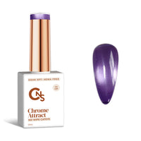 Grape Minds Think Alike - Chrome Attract Cateye Gel Polish Hema/TPO Free