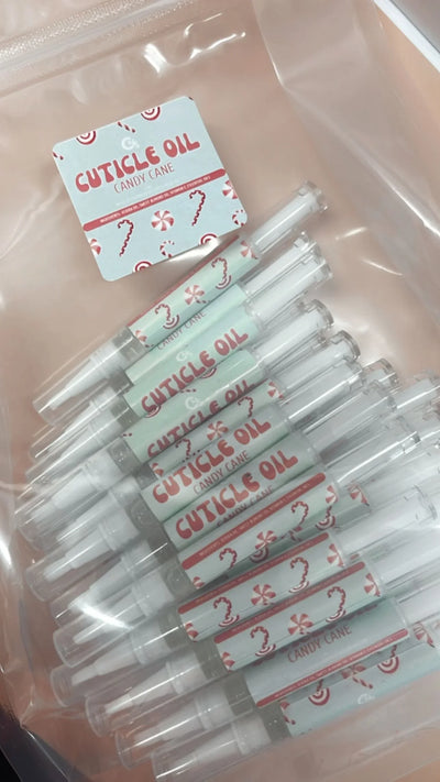 40pk Cuticle Oil Sticks – Holiday Edition - Cordoza Nail Supply
