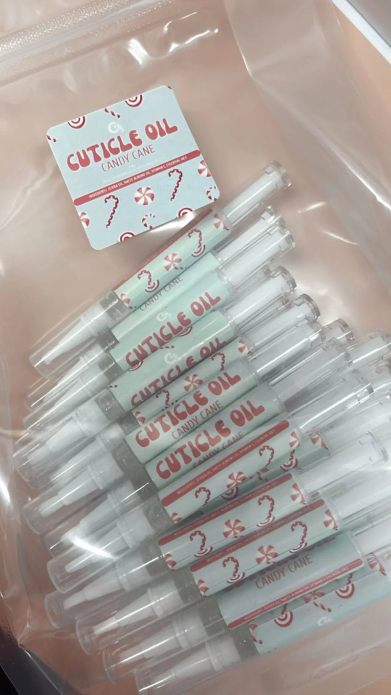 40pk Cuticle Oil Sticks – Holiday Edition - Cordoza Nail Supply