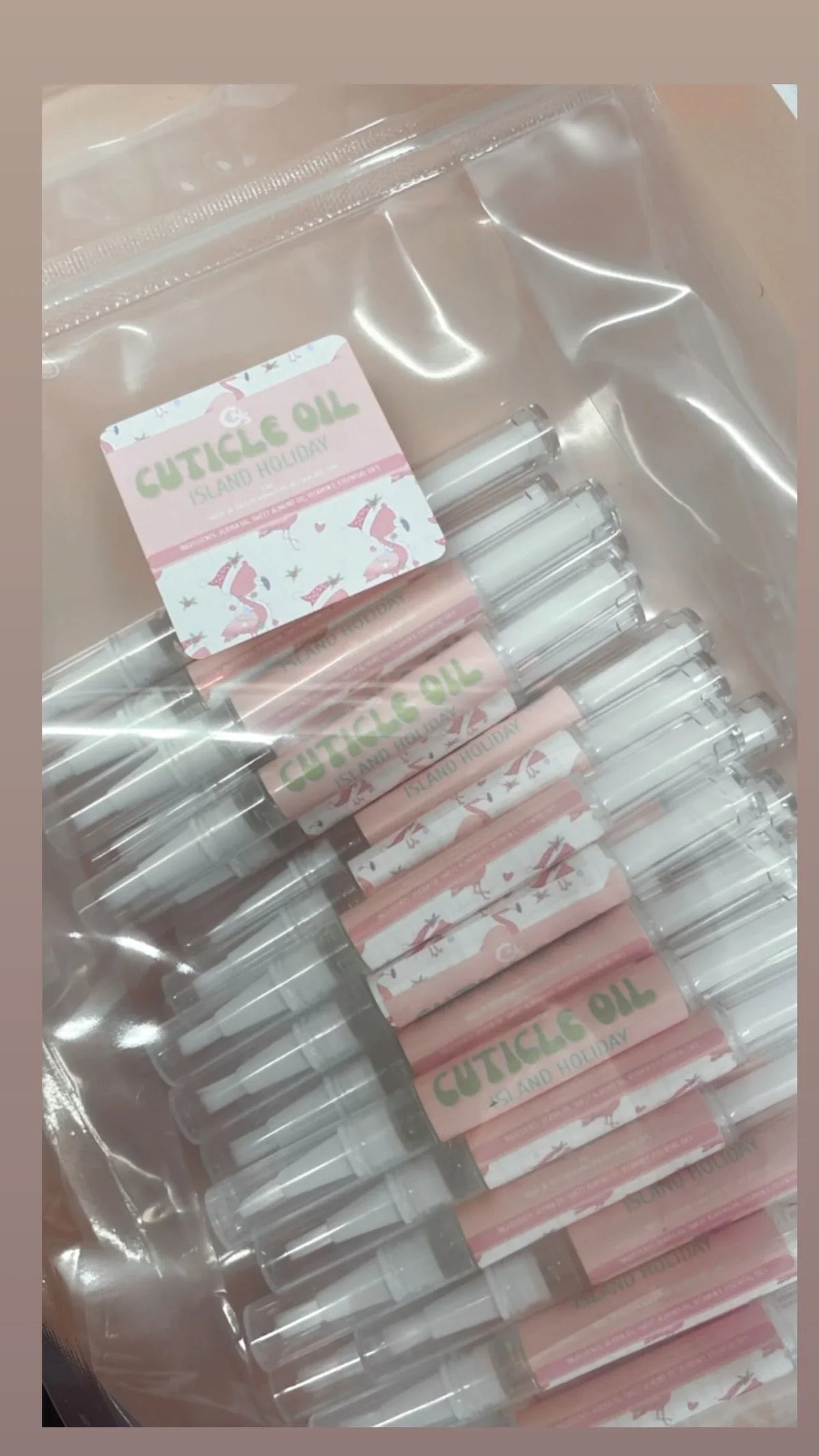 40pk Cuticle Oil Sticks – Holiday Edition - Cordoza Nail Supply