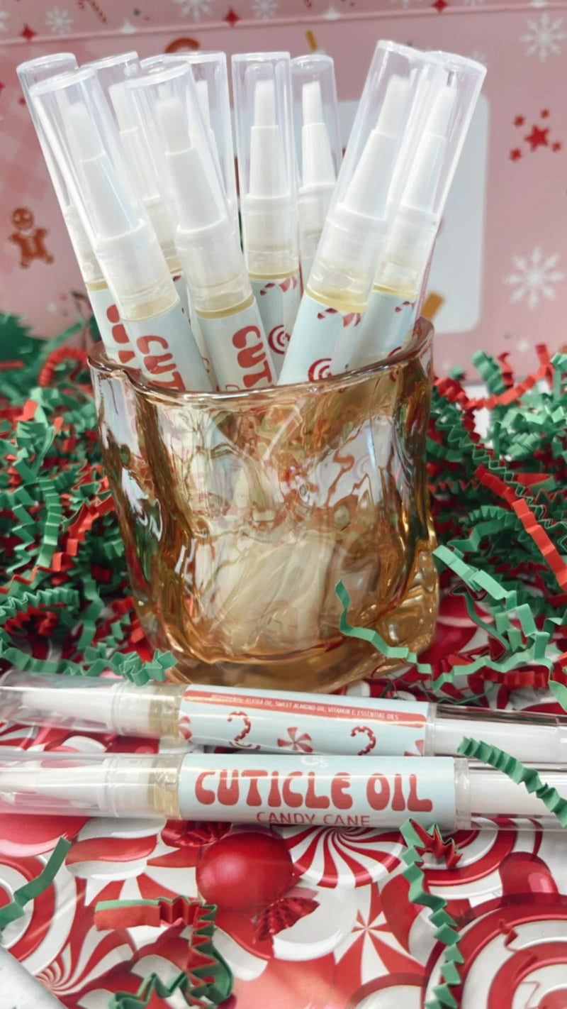 40pk Cuticle Oil Sticks – Holiday Edition - Cordoza Nail Supply