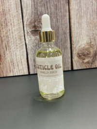 Vanilla Birch Cuticle Oil 2oz Dropper