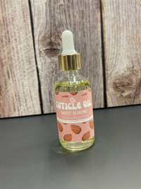 Sweet Almond Cuticle Oil 2oz Dropper