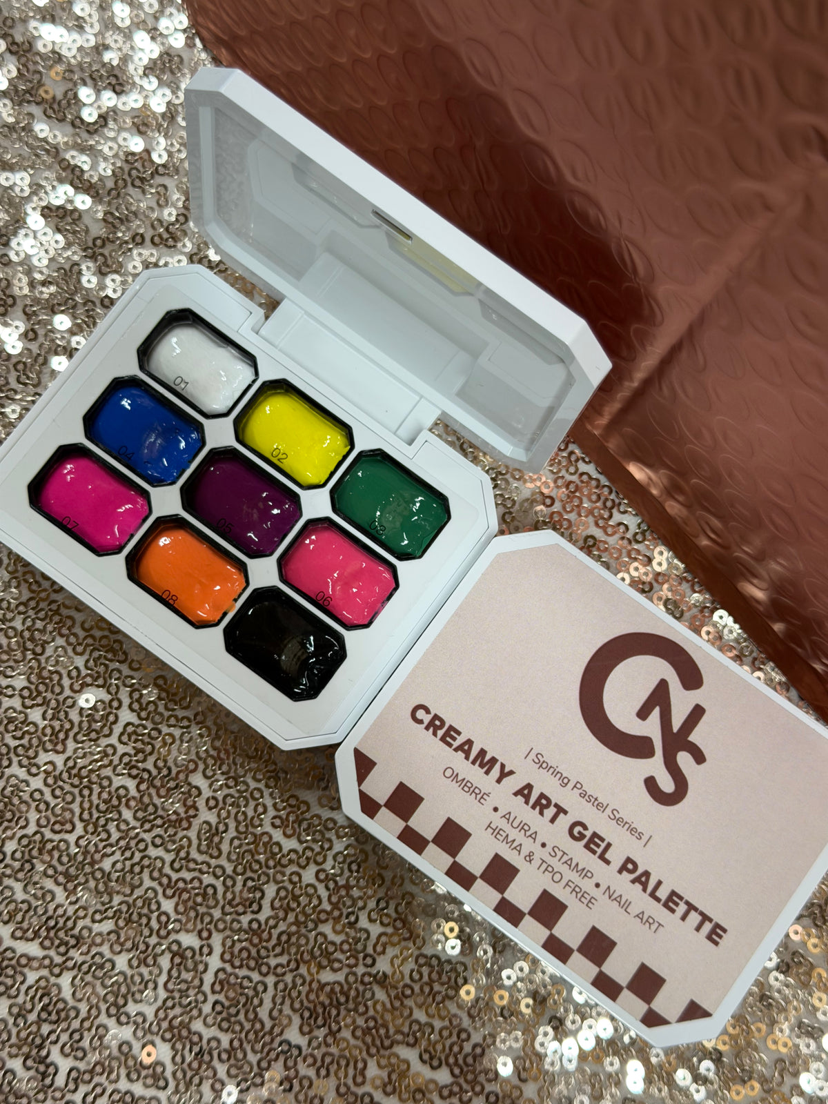 Creamy Art Gel Palette - Spring Series