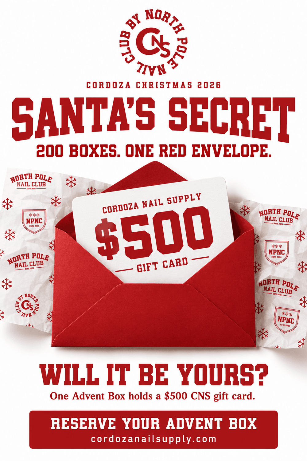 North Pole Nail Club Advent Box