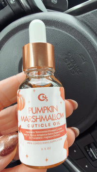 Pumpkin Marshmallow Cuticle Oil - Limited Release.