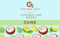 June Pedi Edit - Coconut Lime Mojito - Last Chance.