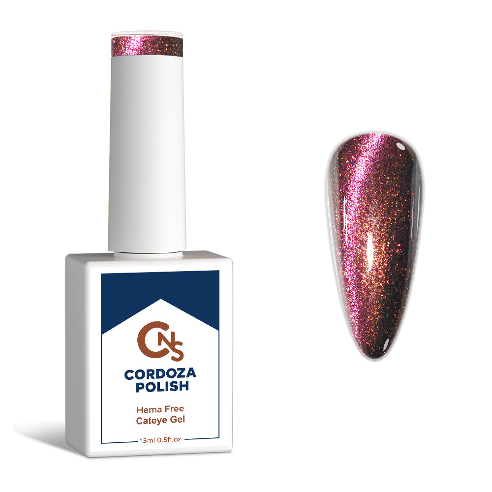Labor Day 🐂 - CNS Hema Free Cosmic Cateye Gel Polish