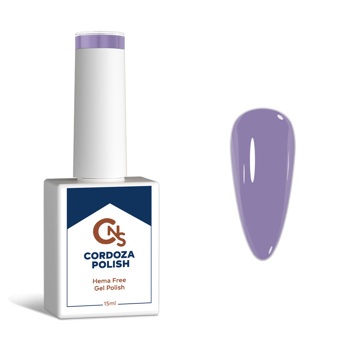 Lavendar Lilac - CNS Hema Free Gel Polish.