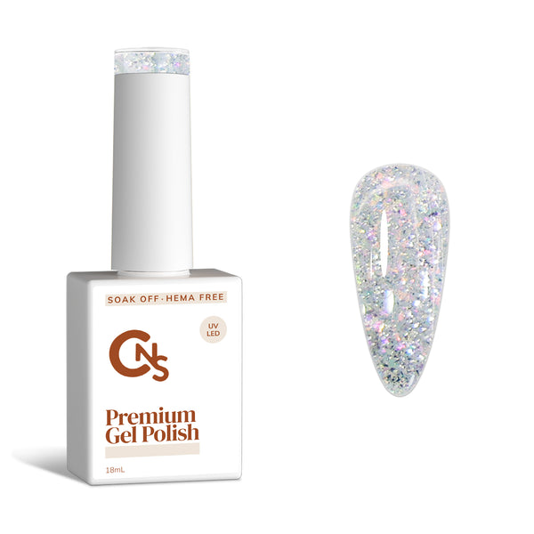 Once Upon a Sparkle - Glitter Gel Polish - Hema/TPO Free.