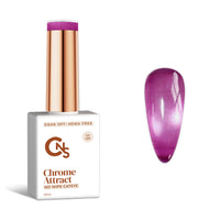 Petal to the Metal - Chrome Attract Cateye Gel Polish Hema/TPO Free