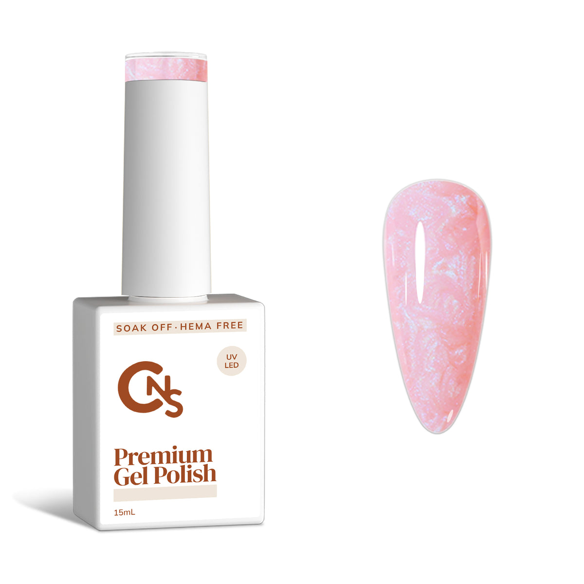 Pretty in Pearl - Pearl Gel Polish - Hema/TPO Free.