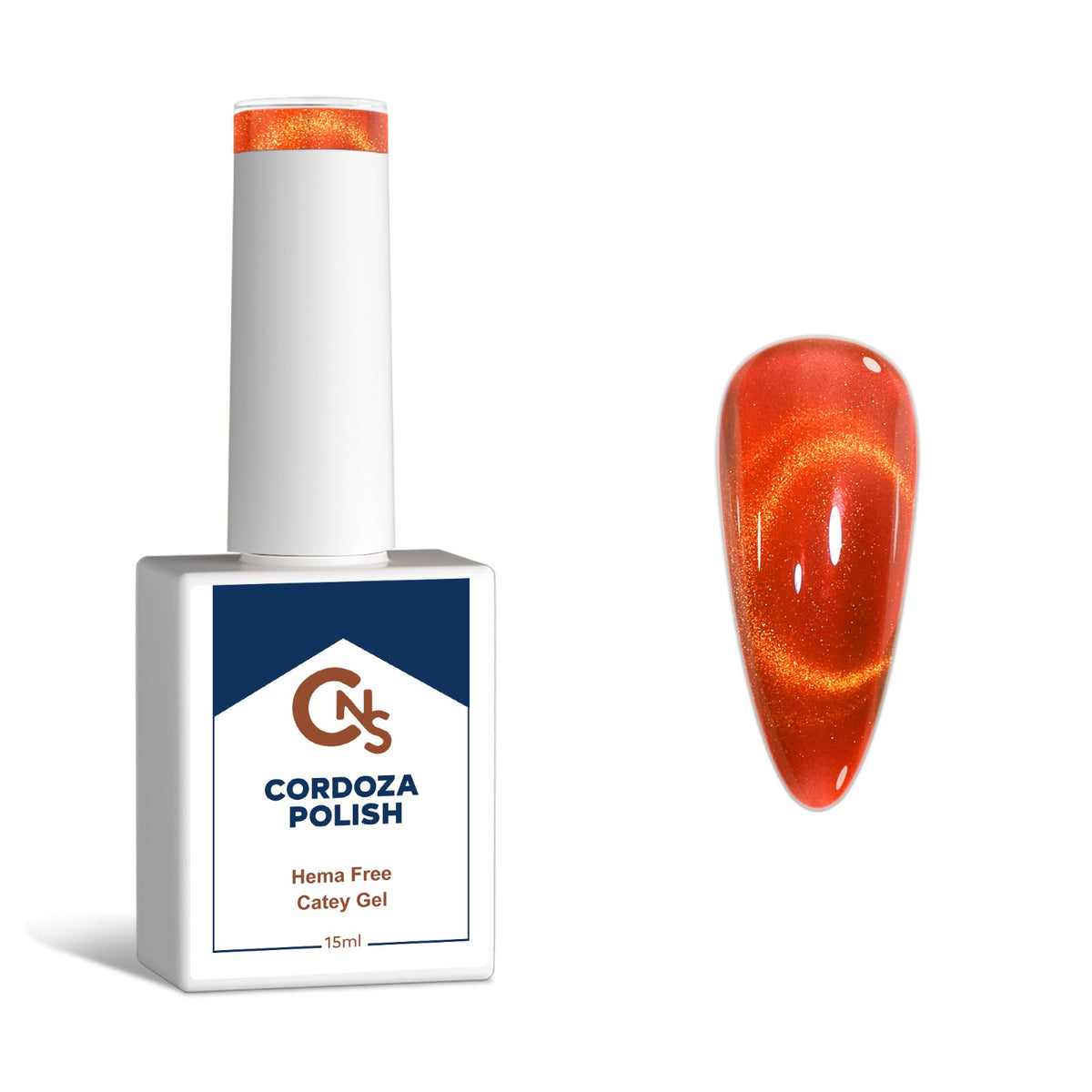 Rust Worthy — CNS Cat Eye Gel Polish.