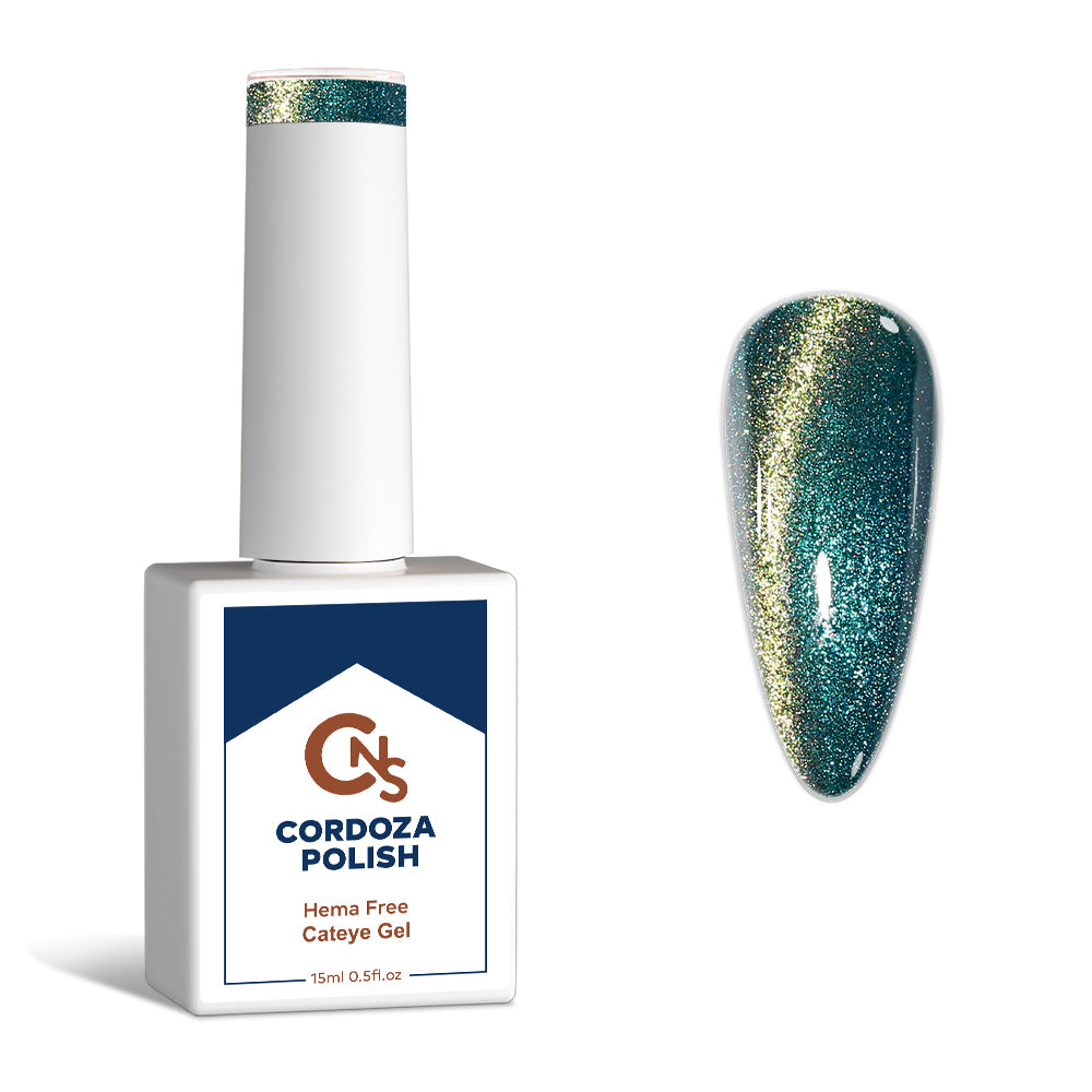 Triple Aught 🐂 - CNS Hema Free Cosmic Cateye Gel Polish