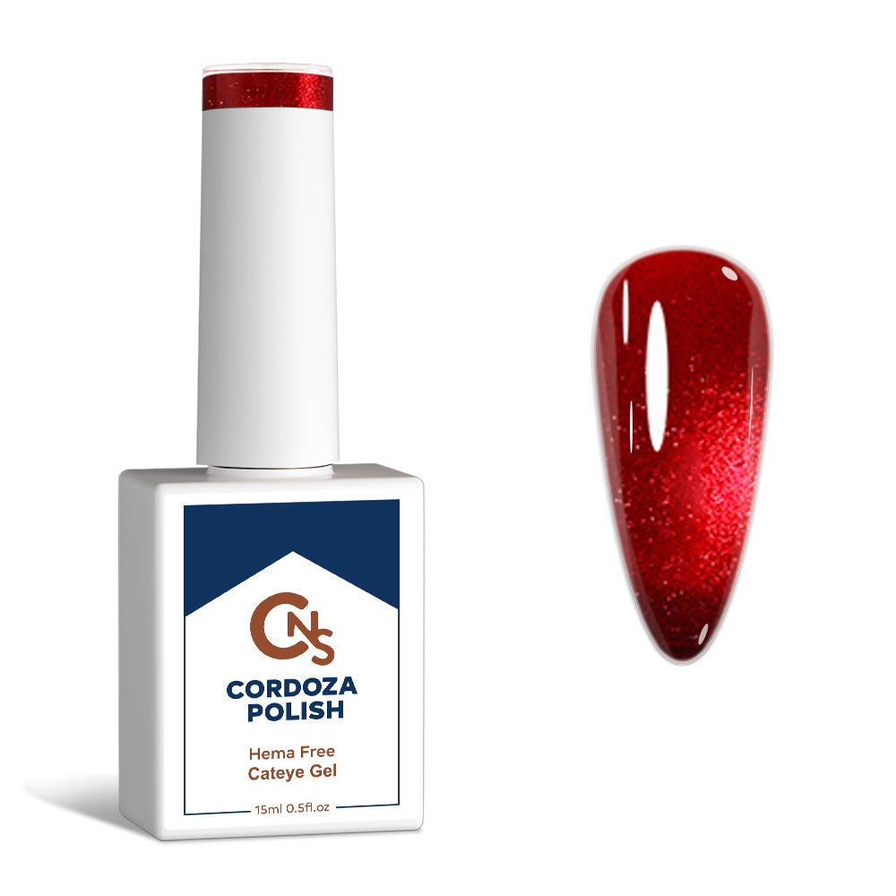 Vampy Red - CNS Hema Free Cateye Gel Polish
