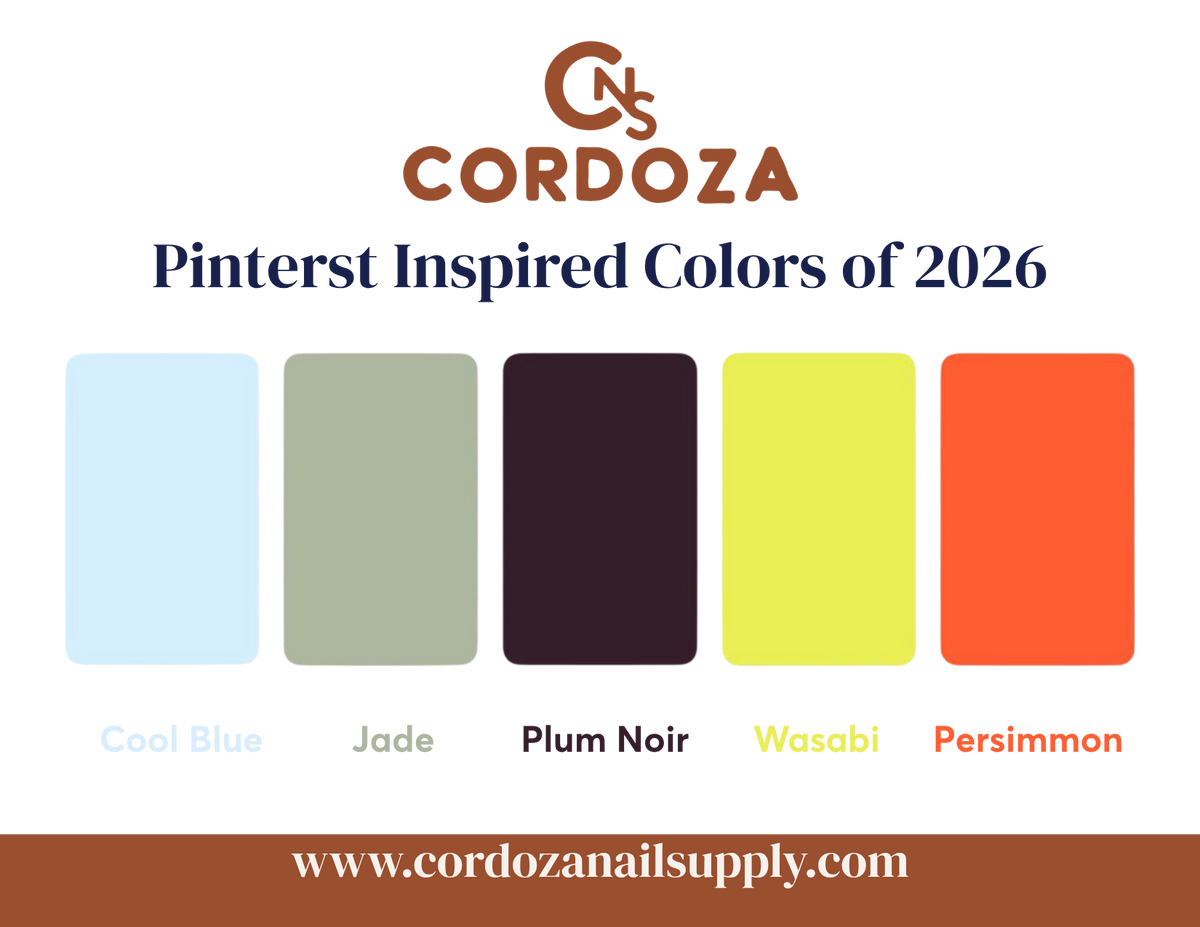 Gel Colors of 2026 5pc Set.