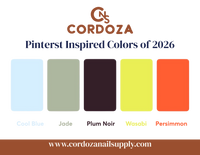 Gel Colors of 2026 5pc Set.