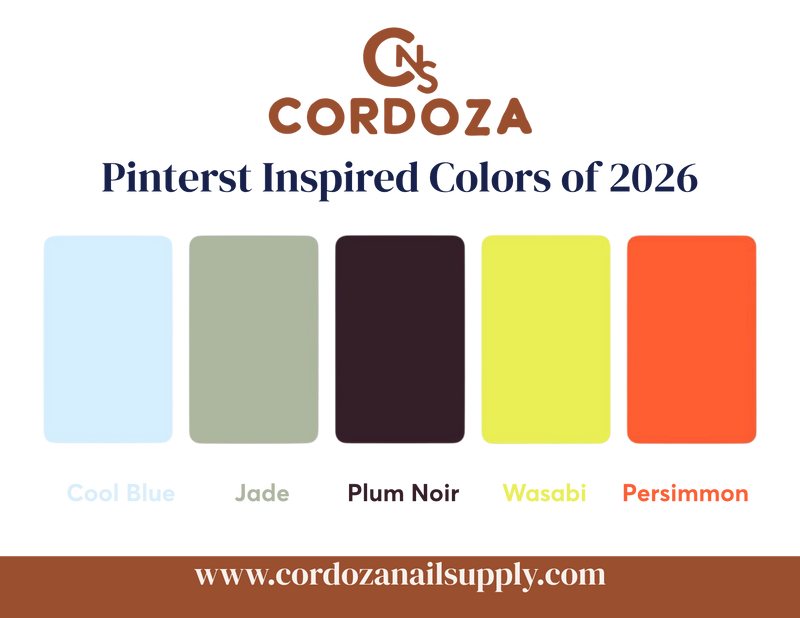 Gel Colors of 2026 5pc Set.