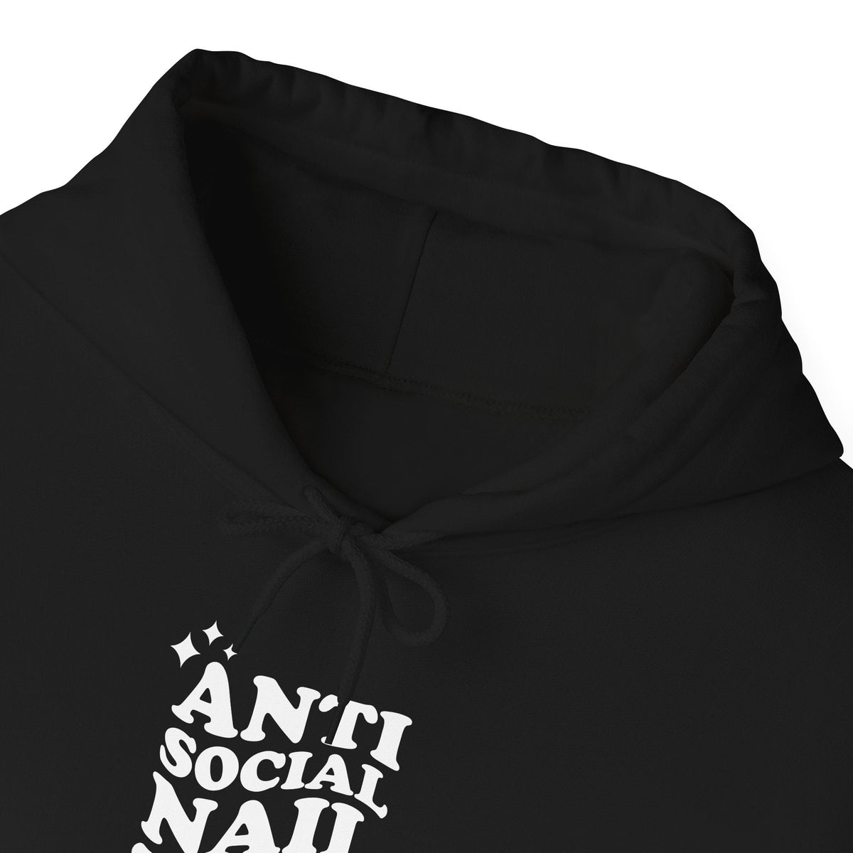 Anti Social Nail Tech Club | Hooded Sweatshirt - Cordoza Nail Supply